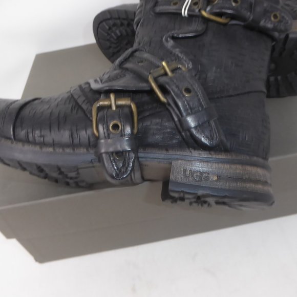 ❤️SALE UGG ITALIAN MADE ELISABETA WEAVE BOOTS NEW IN BOX - Picture 13 of 15